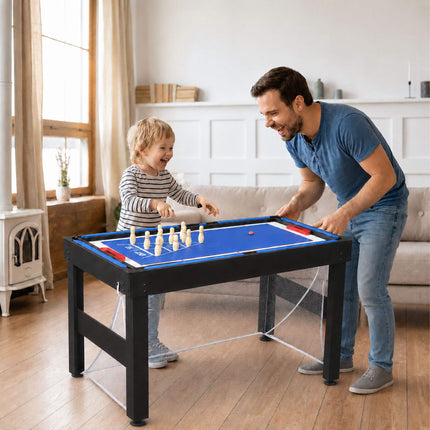 20-in-1 Multi-Game Table Set – Black, MDF, 81x107x60.5 cm