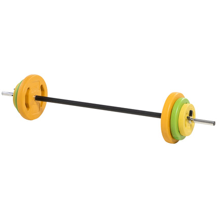 20 kg Kurzhantel-Set aus Gusseisen, rutschfester Griff