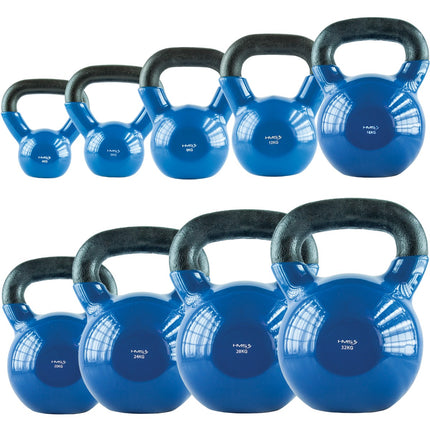 20 kg Kettlebell aus Gusseisen – Blau