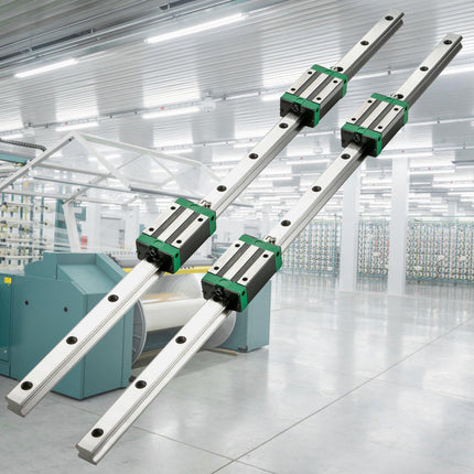 20mm Linear Rail Kit, 2 x 1700mm Rails, 4 Blocks