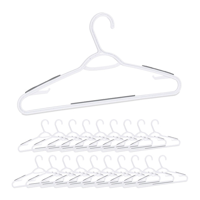 20 pcs. coat hangers anti-slip