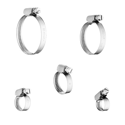 20x Set Edelstahl Schlauchschellen