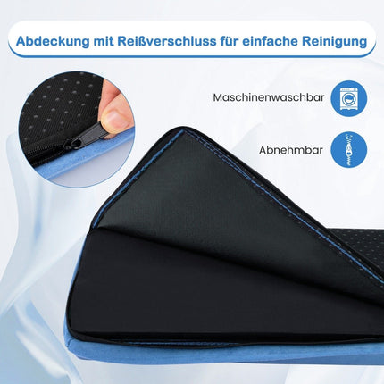 210 cm balance beam gymnastics beam foldable gymnastics beam non-slip balance beam up to 73 kg blue