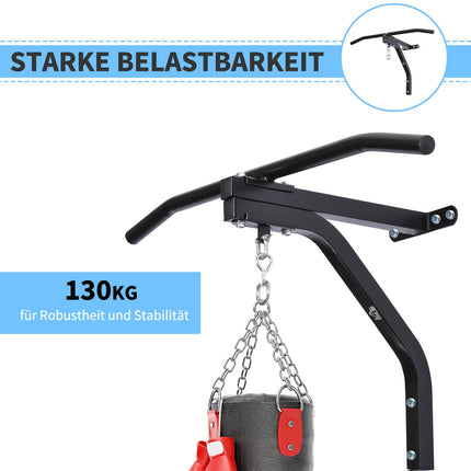 Wall-mounted box holder, steel, 130 kg capacity