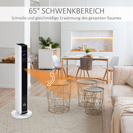 2200W Elektro-Heizlüfter, Fernbedienung, Timer, oszillierend