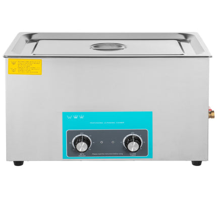 22L Ultrasonic Cleaner, 40kHz Stainless Steel, Heater Timer