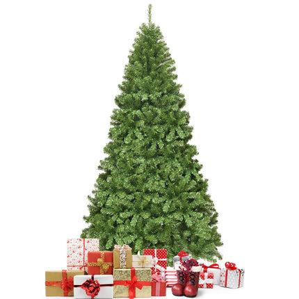 230 cm Künstlicher Weihnachtsbaum mit Metallständer