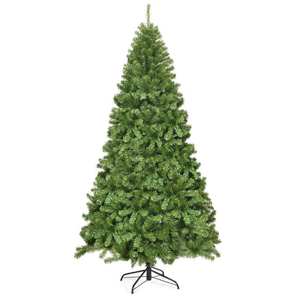 230 cm Künstlicher Weihnachtsbaum mit Metallständer