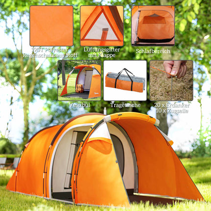 2-3 Person Camping Tent, Waterproof, With Carry Bag