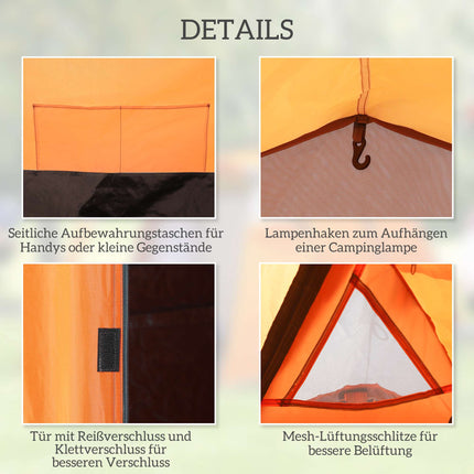 2-3 Person Camping Tent, Waterproof, With Carry Bag
