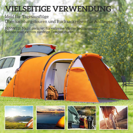 2-3 Person Camping Tent, Waterproof, With Carry Bag