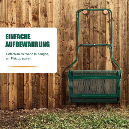 24" hoher Kompoststreuer, Torfstreuer mit verbessertem U-förmigen Griff