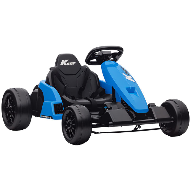 24V Elektro-Gokart, Drift-Modus, verstellbarer Sitz, 6-12 Jahre