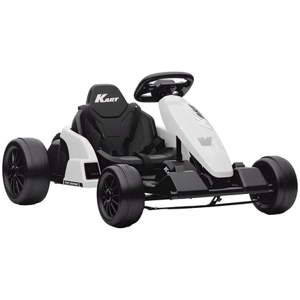 24V Electric Kids Go-Kart with Drift Function, Adjustable Seat