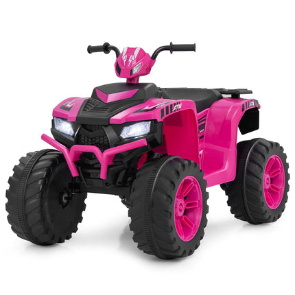 24V Kinder Elektro Quad, 2-Gang, Kabellose Musik, Pink