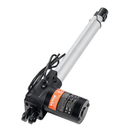 24V Linear Actuator Kit, 10-Inch Stroke, 1000N, IP44