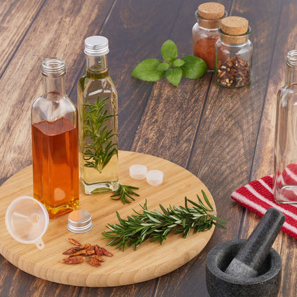 250 ml Glasflaschen für Likör, Saft, Öl