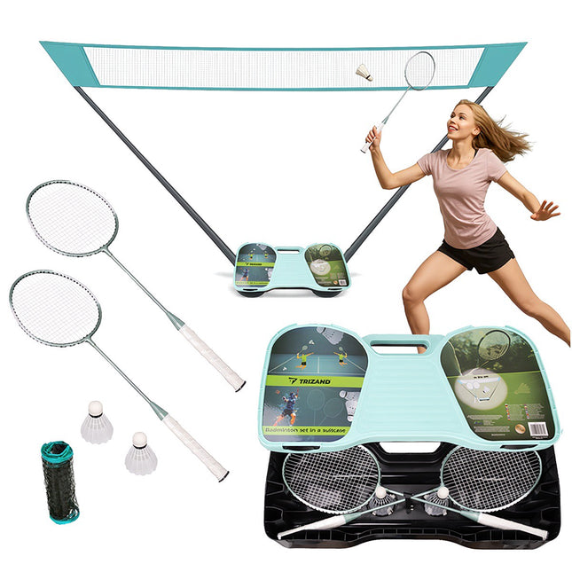 25515 Badmintonschläger-Set im Koffer