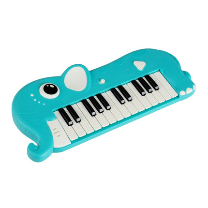 25-Tasten Kinder-Digitalpiano mit Musik & Lichtern, Blau