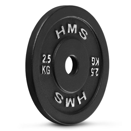 2.5 Kg Cast Iron Weight Plate, Black, 31 mm Hole