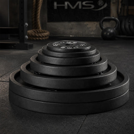 2.5 Kg Cast Iron Weight Plate, Black, 31 mm Hole