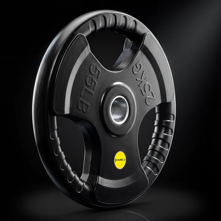 25 kg Hantelscheibe gummiert Olympic Tri-Grip