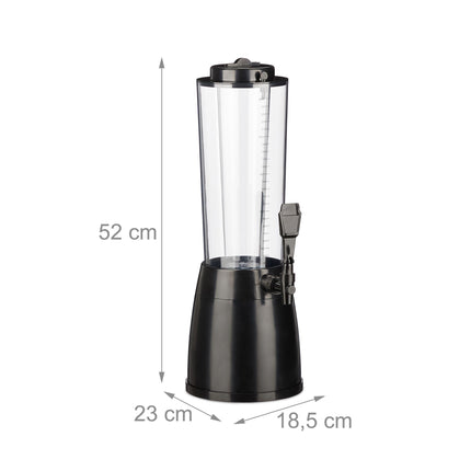 2,5-L-Biersäule mit Zapfhahn