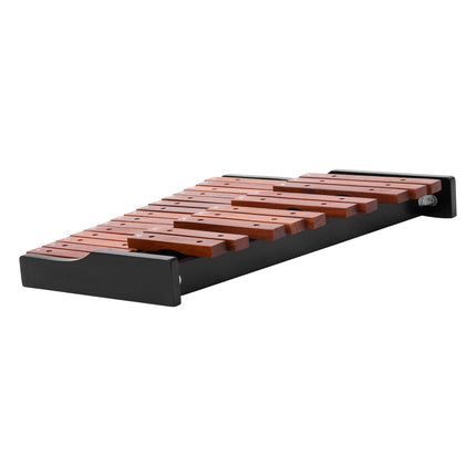 25-Note Wooden Glockenspiel Xylophone, 4 Mallets, Bag
