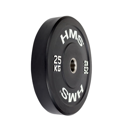 25 kg schwarze Olympische Bumper Plate