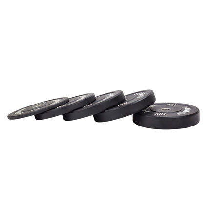 25 kg schwarze Olympische Bumper Plate