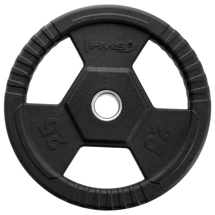 Olympijský kotouč 25 kg, černý