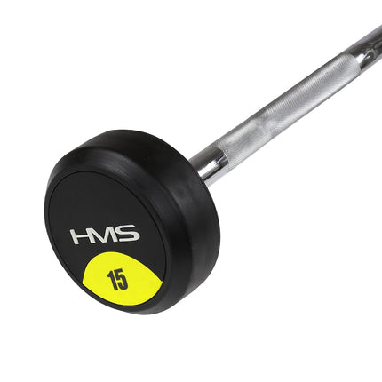 25 kg gummierte Hantelstange – SZ-Stange, Fitnessgeräte