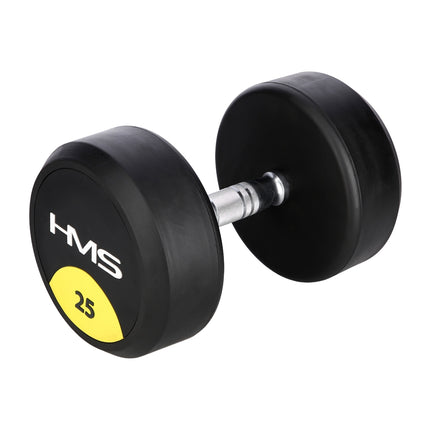 Pogumovaná jednoruční činka 25 kg – domácí posilovna