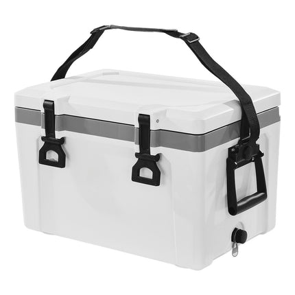 26 Qt Hard Cooler With Strap, 48-Hour Ice Retention