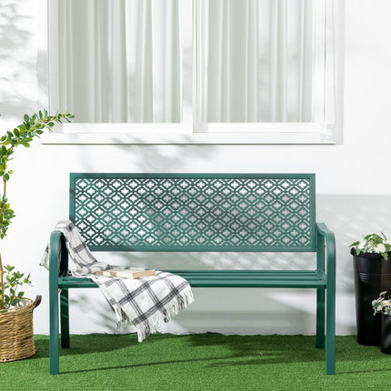 Dunkelgrünes Sofa – 280 kg, 127x63x83 cm