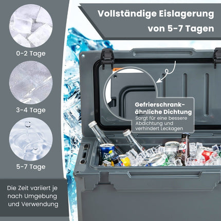 28L Portable Cooler with Bottle Opener & Handles