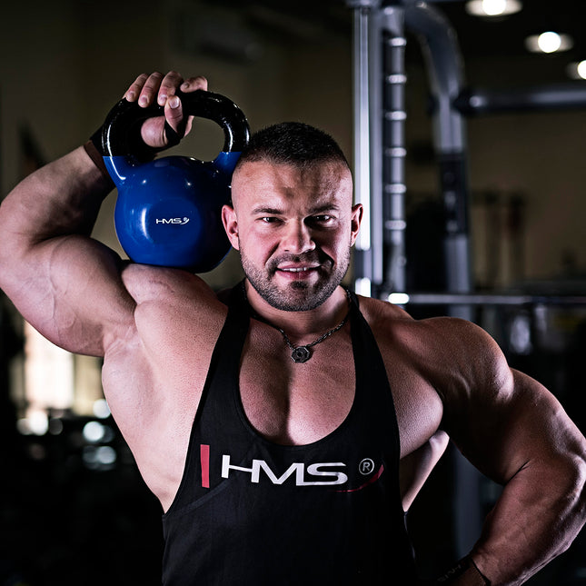 28 kg Cast Iron Kettlebell – Blue
