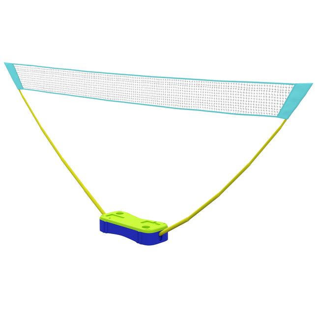 2-in-1 verstellbares Badminton- und Volleyballnetz-Set mit Ständer