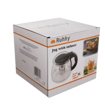 2-Liter-Krug mit Sieb Ruhhy 22815 