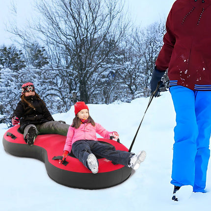 Nafukovací sněžný kruh pro 2 osoby, 80-Inch, 880 lb