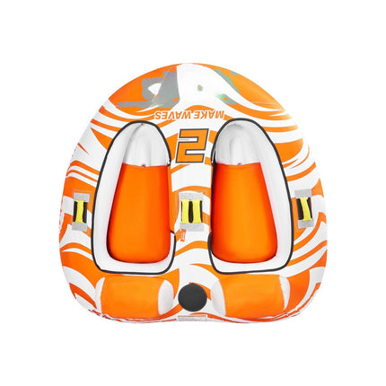 2-Person Towable Tube, 2 Cockpits, 340 lb Capacity
