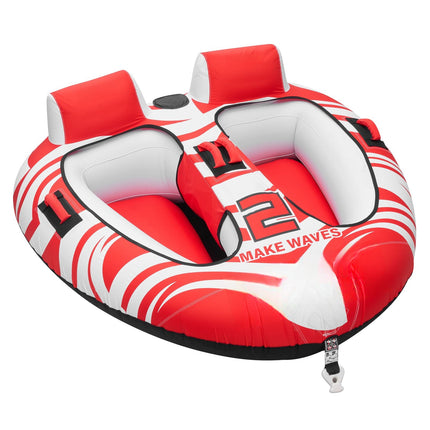 2-Person Towable Tube, Dual Cockpit, 340 lb Capacity