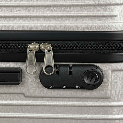 2-teiliges Hartschalenkoffer-Set mit 360°-Rollen