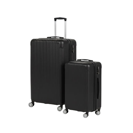 2-Piece Hard-Shell Luggage Set with 360 Wheels