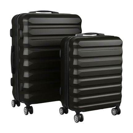2-teiliges Hartschalenkoffer-Set mit Rollen