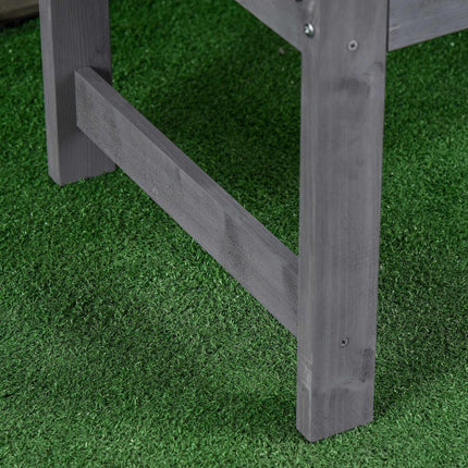 2-Seater Wooden Garden Bench, Weatherproof, 240kg Capacity
