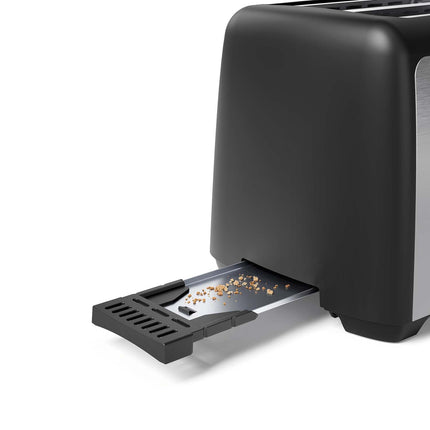 2-Scheiben-Edelstahl-Toaster, 800W