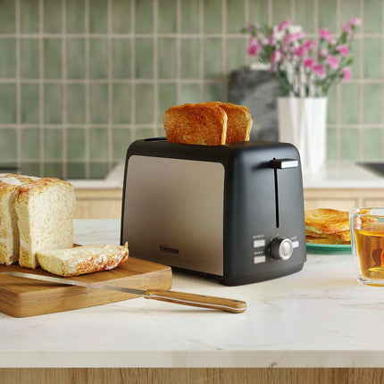 2-Scheiben-Edelstahl-Toaster, 800W