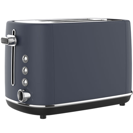 2-Schlitz-Toaster, 1050 W, 6 Bräunungsstufen, Blau