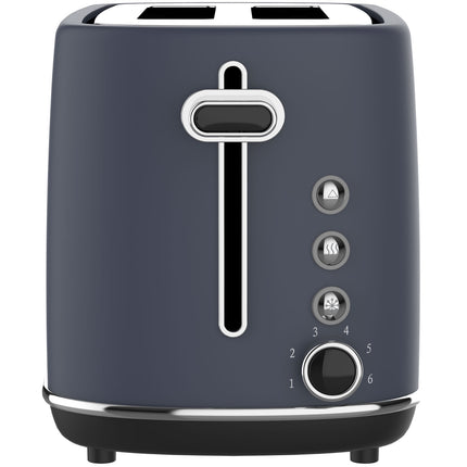 2-Schlitz-Toaster, 1050 W, 6 Bräunungsstufen, Blau